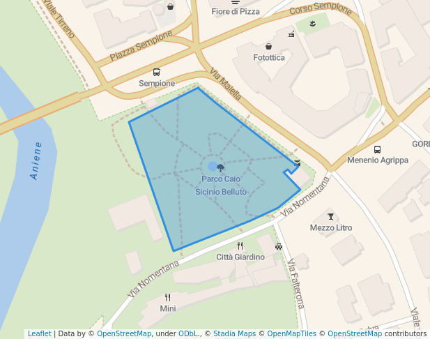 Caio Sicinio Belluto Park