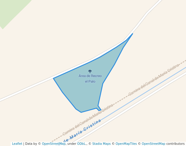 walking in Área de Recreo el Palo map in Albacete