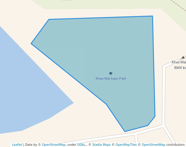 Khao Mai kaeo Park in Tambon Khao Mai Kaeo | Map and Routes