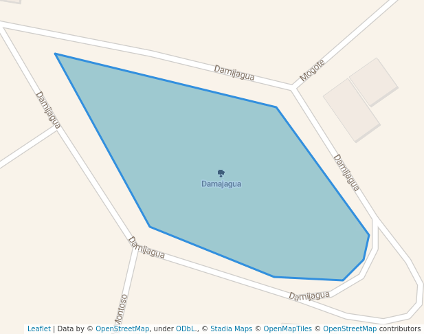 walking in Damajagua map in Santo Domingo