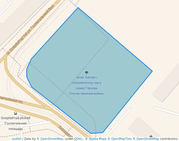 сквер Героям Отечественной войны