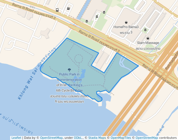 Public Park in Commemoration of H.M. the King's 6th Cycle Birthday