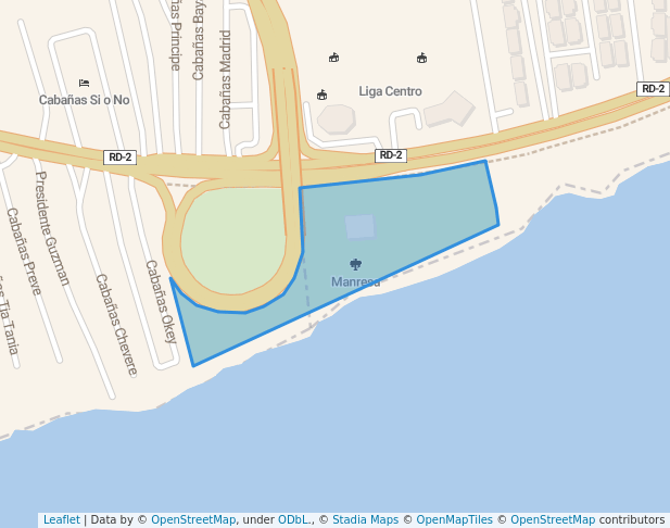 walking in Manresa map in Santo Domingo