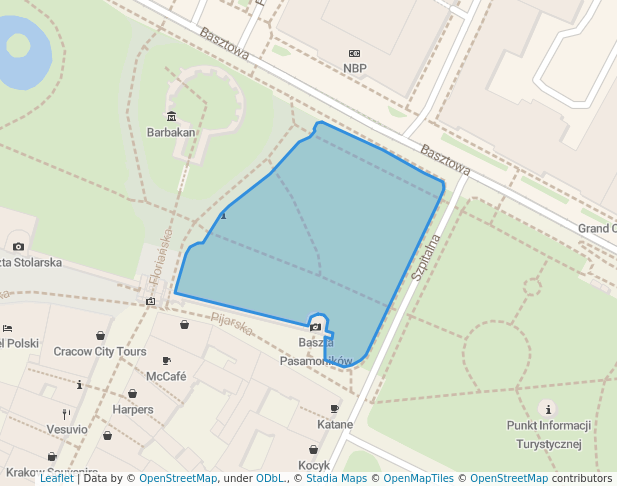 Planty - Ogród przy Barbakanie