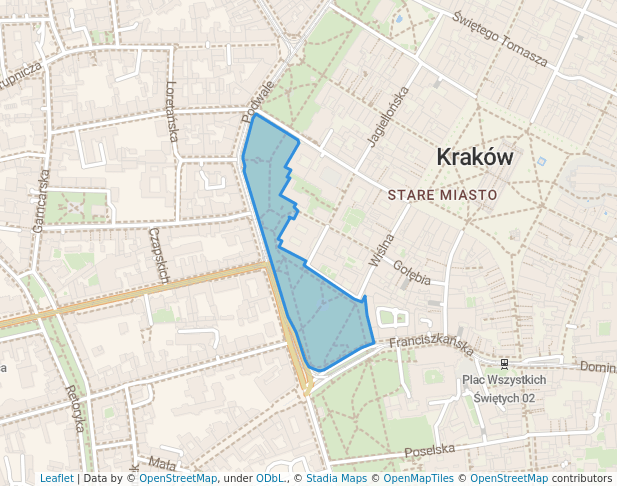 Planty - Ogród przy Uniwersytecie