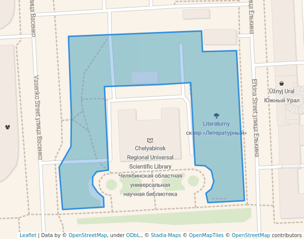 сквер «Литературный»