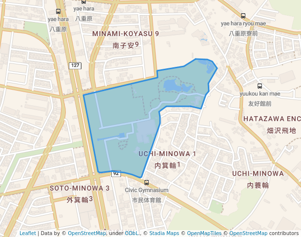 Uchi-Minowa athletic park