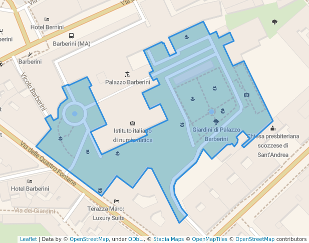 Giardini di Palazzo Barberini