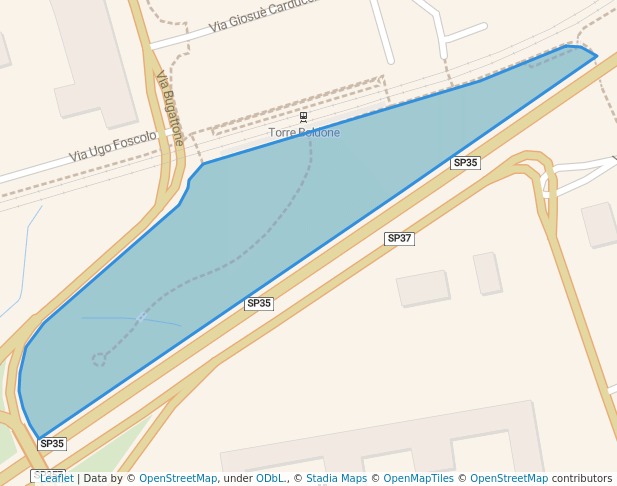 walking in Parco del "Bosco Urbano" di Torre Boldone map in Torre Boldone