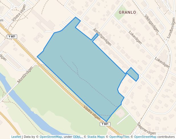 walking in Högoms gravfält map in Sundsvall