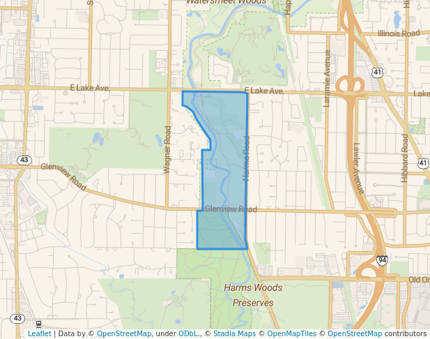 Blue Star Memorial Woods