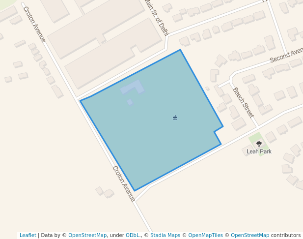 walking in E & E McLaughlin Soccer Park map in Delhi