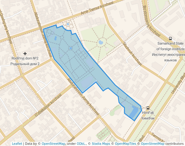 Центральный парк им. Алишера Навои