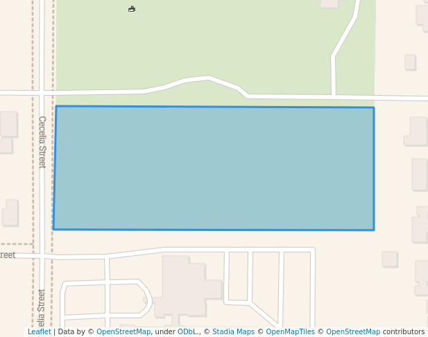 walking in Kinsmen Park map in Pembroke