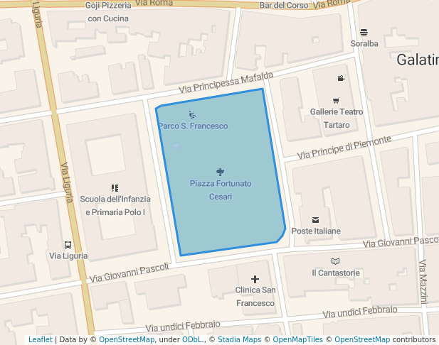 Piazza Fortunato Cesari