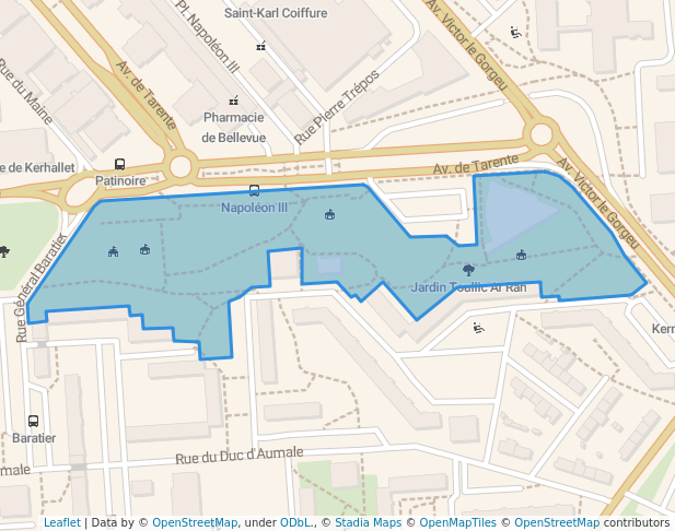 Jardin Toullic Ar Ran