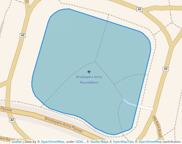 Bricklayers Arms Roundabout