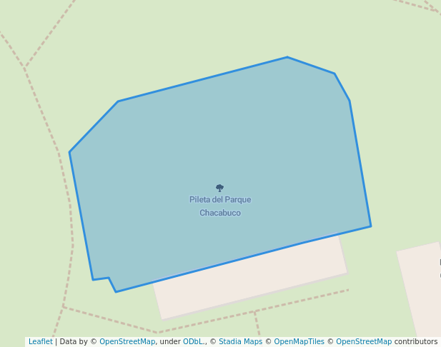 Pileta del Parque Chacabuco