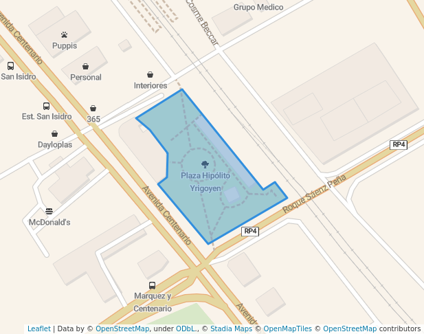 Plaza Hipólito Yrigoyen