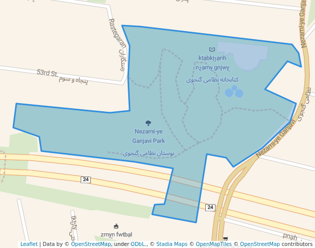 Nezami-ye Ganjavi Park