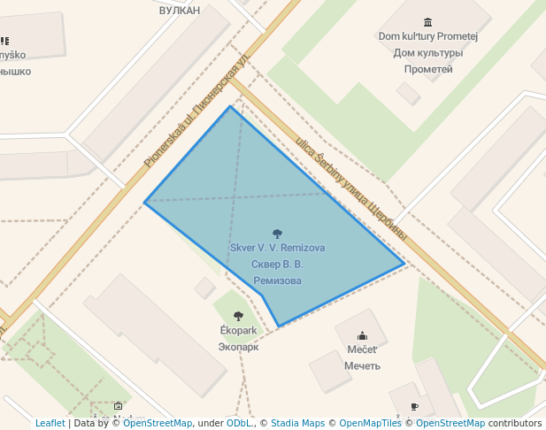 Сквер В. В. Ремизова