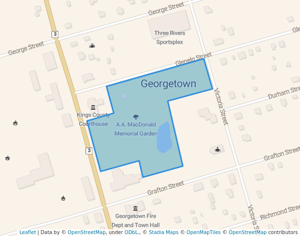 A.A. MacDonald Memorial Garden