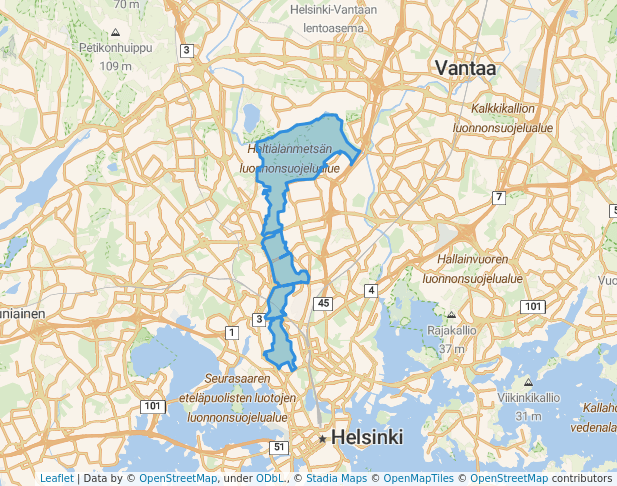 Helsinki Central Park