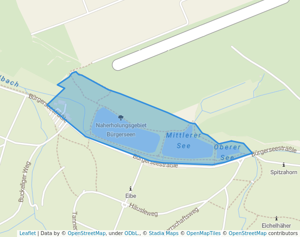 Naherholungsgebiet Bürgerseen