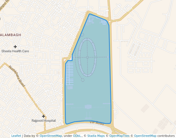 walking in Manyawar Shri Kanshiram Ji Green Eco Garden map in Lucknow