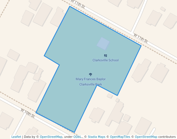 Mary Frances Baylor Clarksville Park