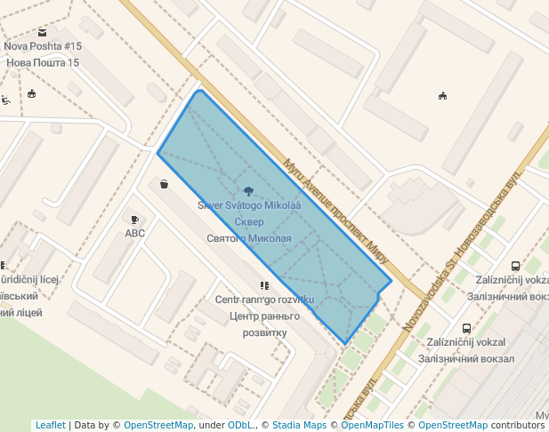 Сквер Святого Миколая