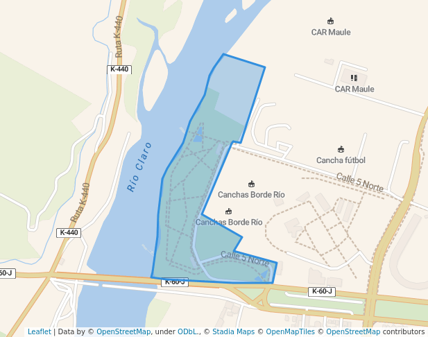 Parque Borde Río Claro