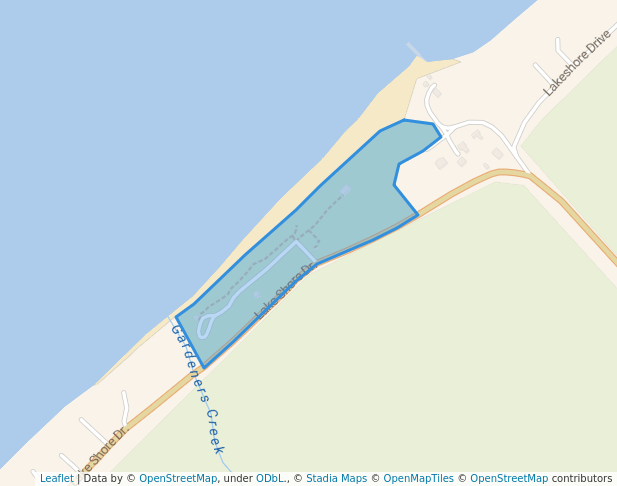 walking in Calumet Waterworks Park map in Calumet Township