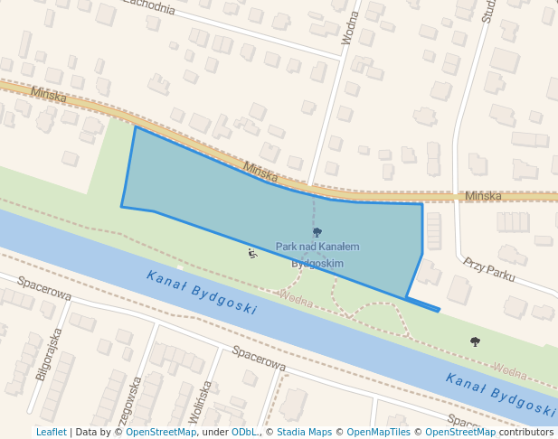 Park nad Kanałem Bydgoskim