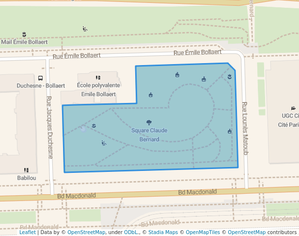 Square Claude Bernard