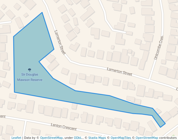 Sir Douglas Mawson Reserve