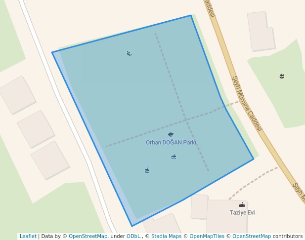 Orhan DOĞAN Parkı in Kılavuz | Map and Routes