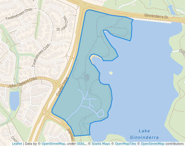 Lake Ginninderra Western Foreshore Park