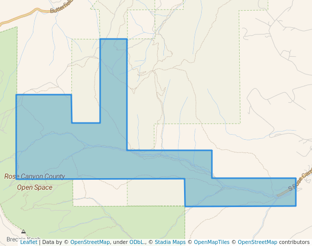 Yellow Fork Canyon County Park