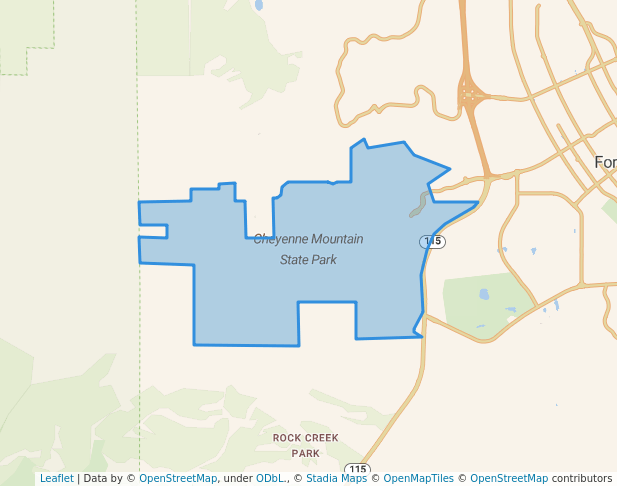 Cheyenne Mountain State Park