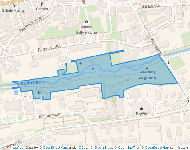 Schozach Aue in Ilsfeld | Map and Routes