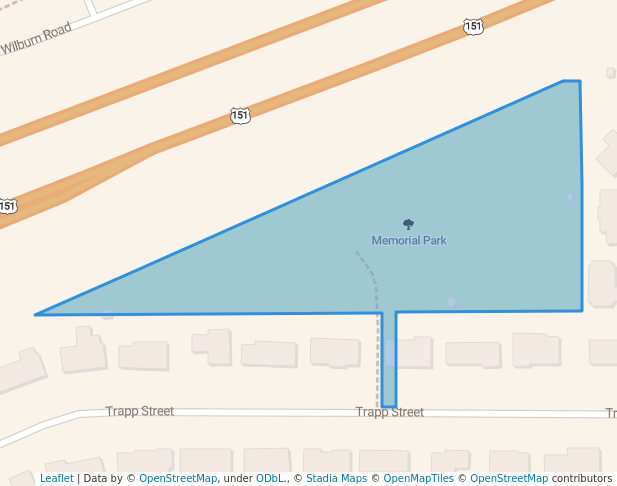 walking in Memorial Park map in Sun Prairie