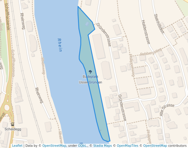 Badeplatz Usser Gründen