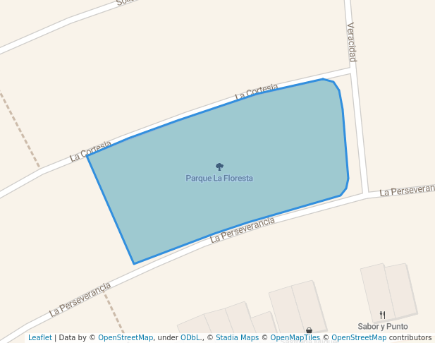 walking in Parque La Floresta map in Los Olivos