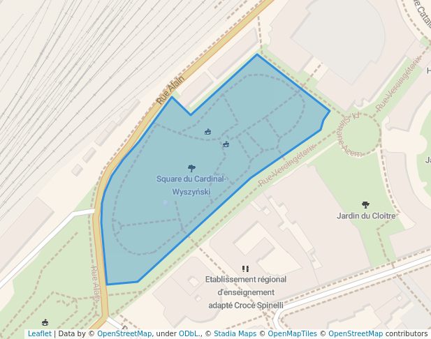 Square du Cardinal-Wyszyński