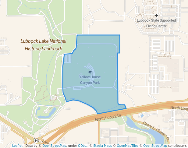 Yellow House Canyon Park