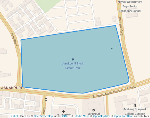 Janakpur B Block District Park