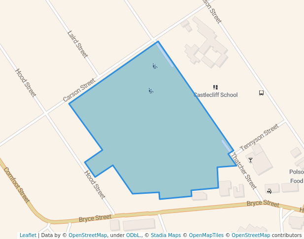 walking in Lundon Park map in Whanganui