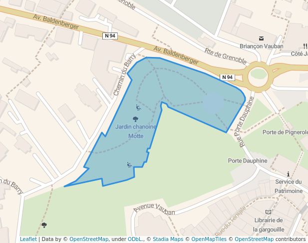 Jardin chanoine Motte