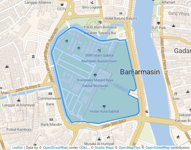 Kompleks Masjid Raya Sabilal Muhtadin